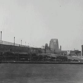 Newly landscaped King George V Memorial Park, York Street Sydney, 1937