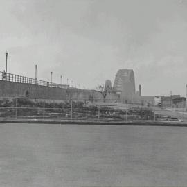 Newly landscaped King George V Memorial Park, York Street Sydney, 1937