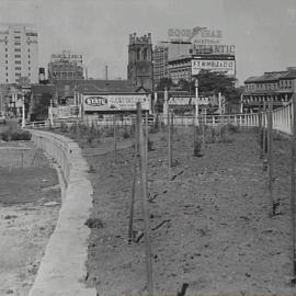 New plantings in King George V Memorial Park, York Street Sydney, 1937