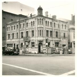 Building demolition, corner Castlereagh and Goulburn Streets Haymarket, 1969