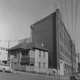 Streetscape, corner of Ross Street and Arundel Street Forest Lodge, 1962
