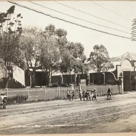 Print - Camperdown Public School in George Street Camperdown, 1911