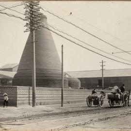 Print - Fowlers Pottery, George Street West Camperdown, 1911