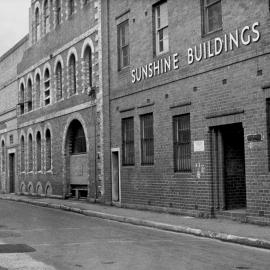 Sunshine Bread Company, Sarah Street Newtown, 1940