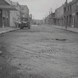 Reconstruction of Shepherd Street Chippendale, 1936