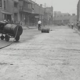 Reconstruction of Shepherd Street Chippendale, 1936