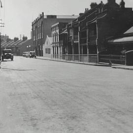 Reconstruction of Shepherd Street Chippendale, 1936