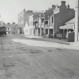 Reconstruction of Shepherd Street Chippendale, 1936