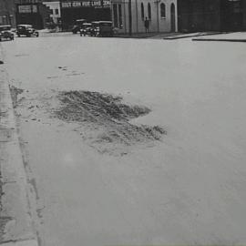 Road holes, Thomas Street Ultimo, 1929