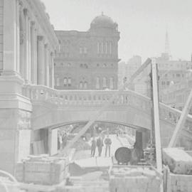 Sydney Town Hall alterations, George Street Sydney, 1937