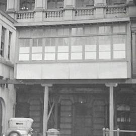 Temporary accommodation for Draughtsmen, George Street Sydney, 1925
