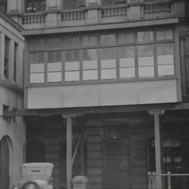 Buildings at rear of Sydney Town Hall, Kent Street Sydney, 1925