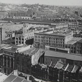 Aerial view of Haymarket, Sydney, 1927