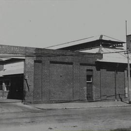 Entrance to Wattle Street Depot, Fig and Wattle Streets Pyrmont, circa 1930