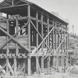 Asphalt mixing plant, Wattle Street Depot, corner Fig and Wattle Streets Ultimo, 1930