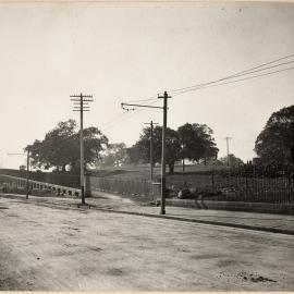 Print - Macquarie Street North widening, Sydney