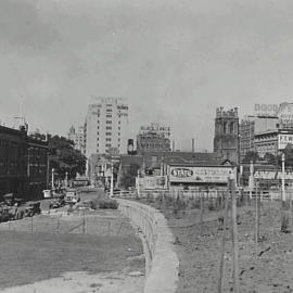 Showing new plantings in King George V Memorial Park, York Street North Sydney, 1937