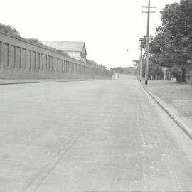 Resurfaced road, Lang Road Moore Park, 1935