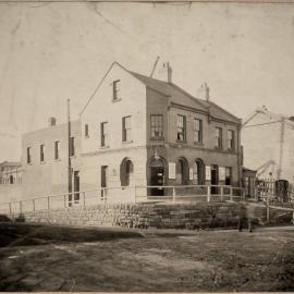 Print - Florence Moran's Ultimo Hotel, corner of Quay Street Haymarket, circa 1910