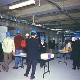 Staff visiting Aurora Place, Phillip Street, Sydney, 2000