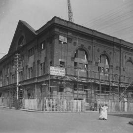 Print - Construction of the Hippodrome, Haymarket, 1915