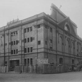 Print - Construction of the Hippodrome, Haymarket, 1915