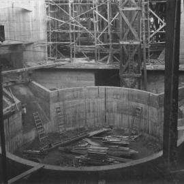 Print - Construction of the Hippodrome, Haymarket, 1915