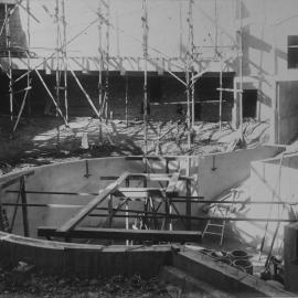 Print - Construction of the Hippodrome, Haymarket, 1915