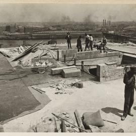 Print - Sydney Municipal Council Kent Street Substation Extension, Sydney, 1916