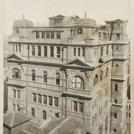 Print - Sydney Municipal Council Kent Street Substation Extension, Sydney, 1916