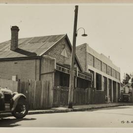 Print - Streetscape, Purkis Street Camperdown, 1940