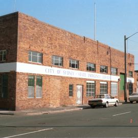 City of Sydney State Emergency Services building, Railway Parade Erskineville, 1986