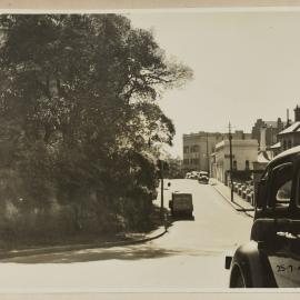 Print - Streetscape Billyard Avenue Elizabeth Bay 1940