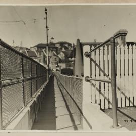 Print - Cutler Footway, Barcom Avenue and Boundary Street Darlinghurst, 1940
