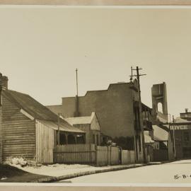 Print - Streetscape, Lambert Street Camperdown, 1940
