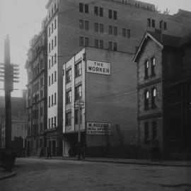 Print - Construction of Workshops and Stores for Municipal Council substation, Sydney, 1918