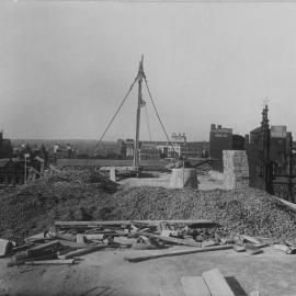 Print - Construction of Workshops and Stores for Municipal Council substation, Sydney, 1918