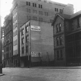 Print - Construction of Workshops and Stores for Municipal Council substation, Sydney, 1918