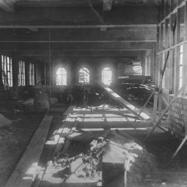 Print - Construction of Workshops and Stores for Municipal Council substation, Sydney, 1918