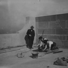 Print - Construction of Workshops and Stores for Municipal Council substation, Sydney, 1918