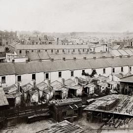 Print - Resumption of Wexford Street and clearance of surrounding slums, Surry Hills, circa 1906