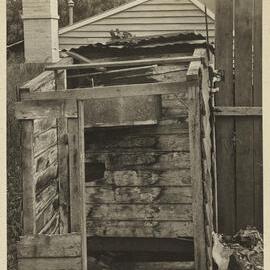 Print - Outbuilding in Brown Street Camperdown, 1922