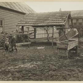 Print - Kurrajong house and shed, Salisbury Road Camperdown, 1922