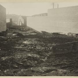 Print - Ferns yard, Gordon Street Camperdown, 1922