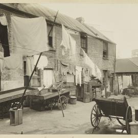 Print - Houses in Seals Place Pyrmont, 1922