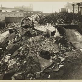 Print - Truss Foundry scrap heap, Gordon Street Camperdown, 1923