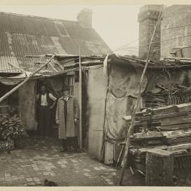 Print - Dwellings in Grose Street Camperdown, 1922