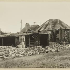 Print - Glass works buildings, Denison Street Camperdown, 1922