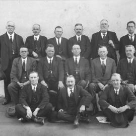 Print - Council Employees, circa 1922-1923