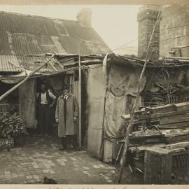 Print - Dwellings in Grose Street Camperdown, 1922